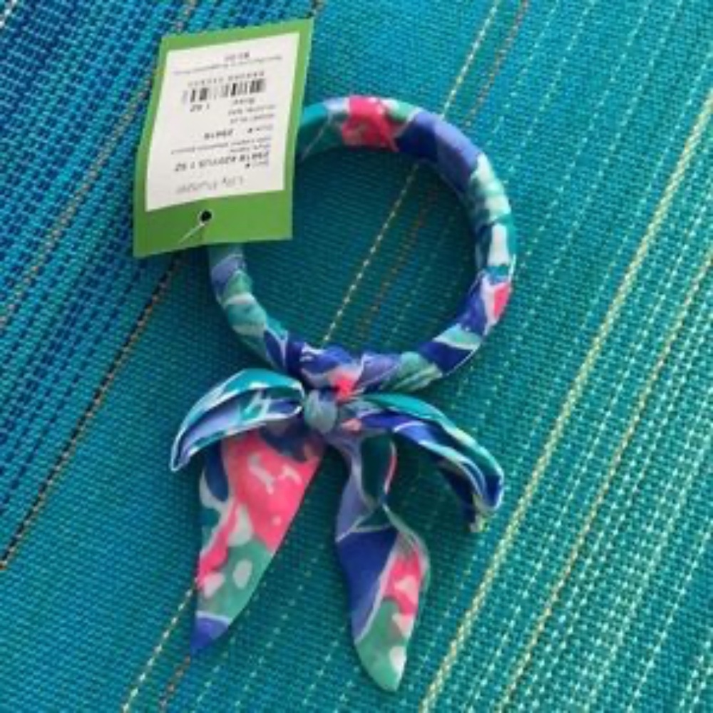 Lilly Pulitzer Fabric-wrapped Bangle Bracelet